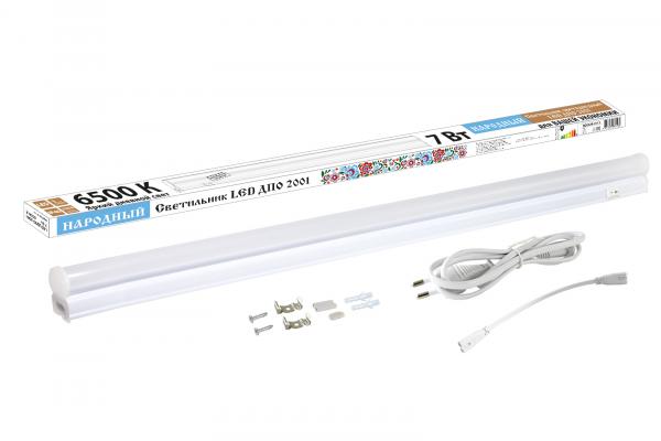 Светильник TDM LED ДПО 2001 7 Вт, 6500К, IP40, Народный
